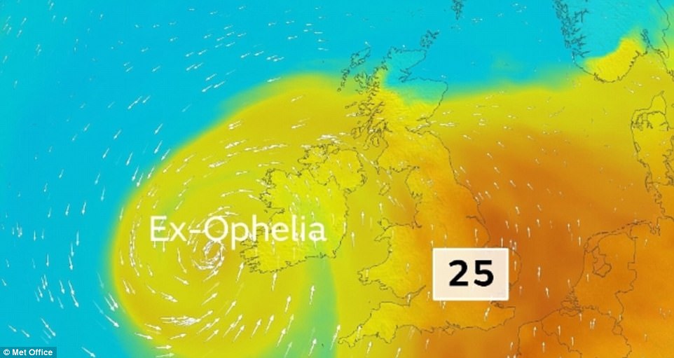 Ophelia shows Future Hurricanes could reach Europe