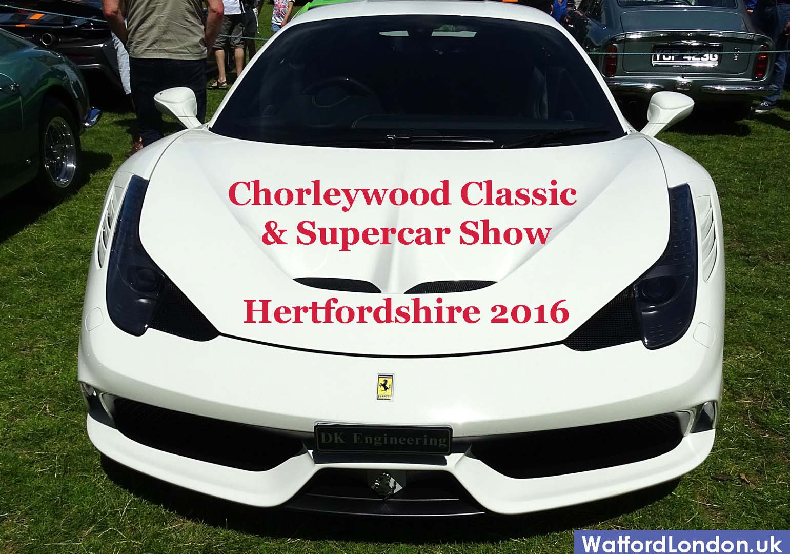 Ferrari Chorleywood Classic & Supercar Show Hertfordshire 2016
