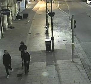 CCTV images after a Berkhamsted Assault left Teen victim with fractured jaw