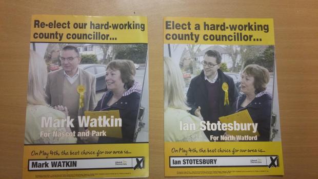 Mayor of Watford ridiculed after leaflets show her canvassing at her own home