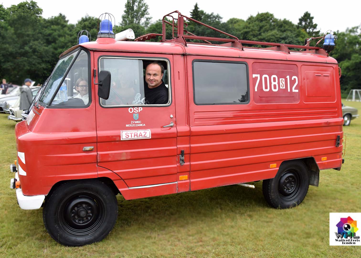 Polish Fire Engine - OSP Silnik Strażacki Chorleywood Classic cars Show Hertfordshire 2016