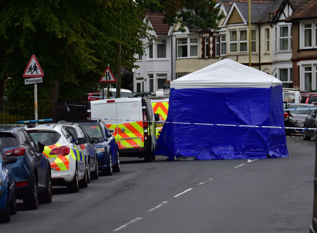 Police Launch Murder investigation after a Double stabbing in Watford today.
